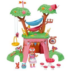 Кукольный домик  дерево с куклой Шу-шу мини лисичка Chou Chou  Zapf Creation 920-282