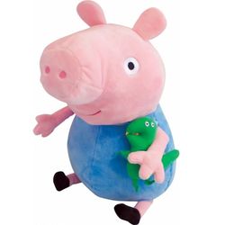 Мягкая игрушка Peppa Pig Джордж с динозавром 40 см 29626