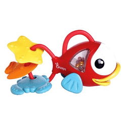Quaps 6003 Развивающая игрушка Рыбка с прорезывателями 61155