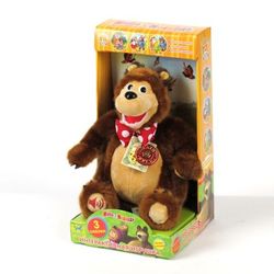 Маша и медведь Интерактивная мягкая игрушка Медведь 30 см V91097/25