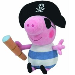 Мягкая игрушка Peppa Pig Пират Джорж, 20 см 46152