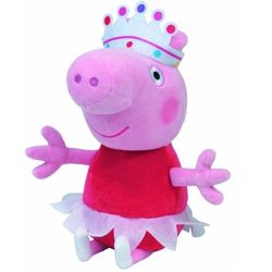 Мягкая игрушка Свинка Пеппа Принцесса 30 см Peppa Pig 96260