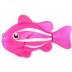 Robo Fish Роборыбка Клоун розовая 2501-2