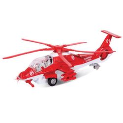 Технопарк Вертолет Пожарная служба 1:43 CT10-036-1