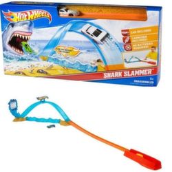 Хот Вилс Игровой набор Акулья яма Hot Wheels Shark Slammer Track Set X2604/BMG67