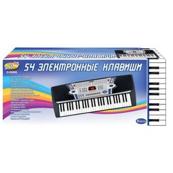 Детский синтезатор электронный с микрофоном, 54 клавиши Rinzo D-00008