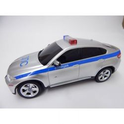 Машина радиоуправляемая модель 1:24 BMW X6 полицейская 31700-1