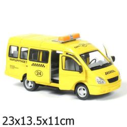 Газель такси коллекционная модель, свет звук A071-H11023-J006