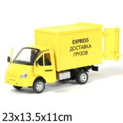 Газель фургон коллекционная модель, свет звук A071-H11011-J006