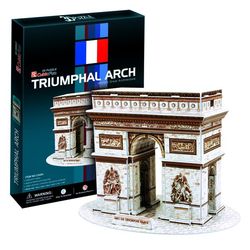 3D пазл объемный Триумфальная арка Париж C045h